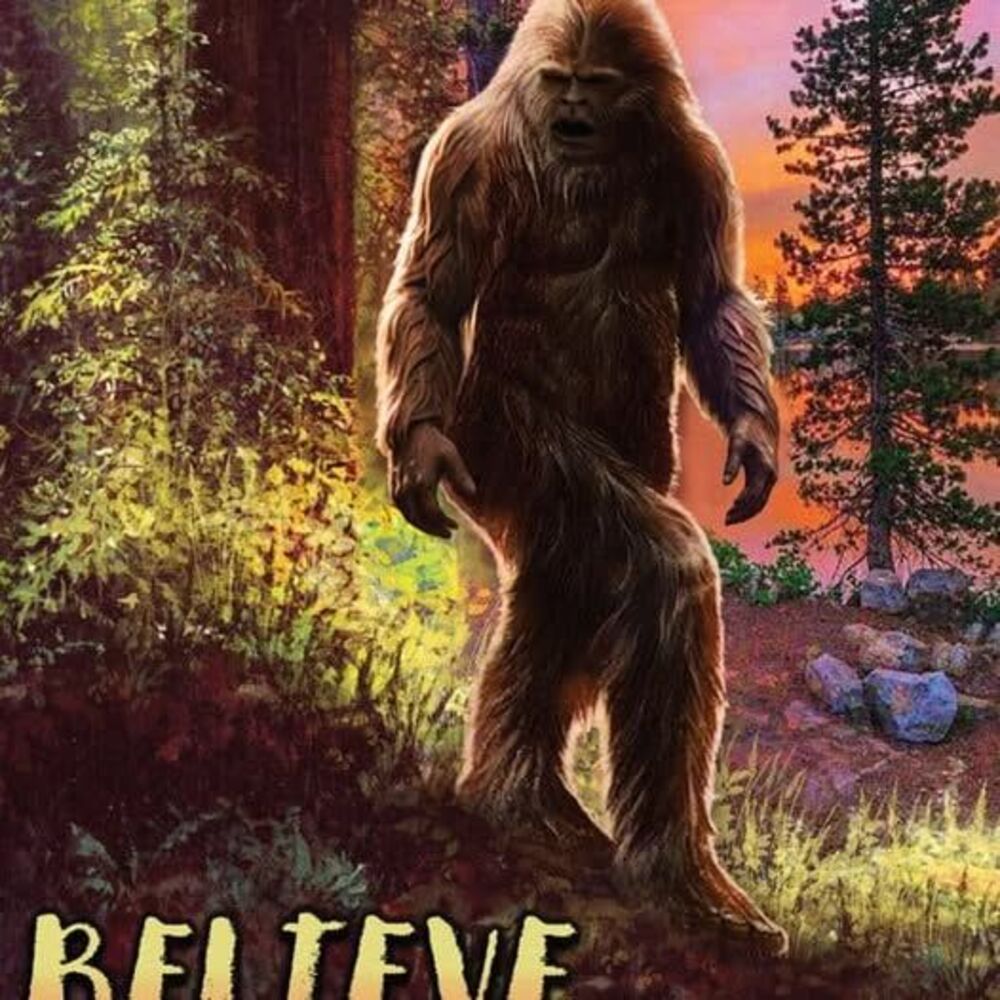 Big Foot Believe Garden flag new 12"x18"